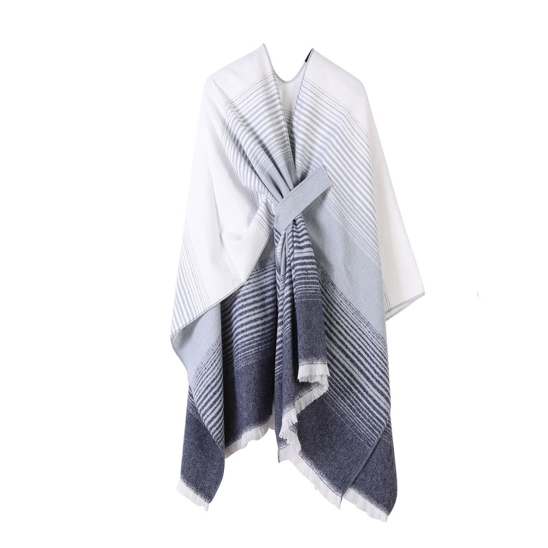 Shawl Women's Ethnic Style Yunnan Travel Wear Summer Sweet Knitted Cape In Stock