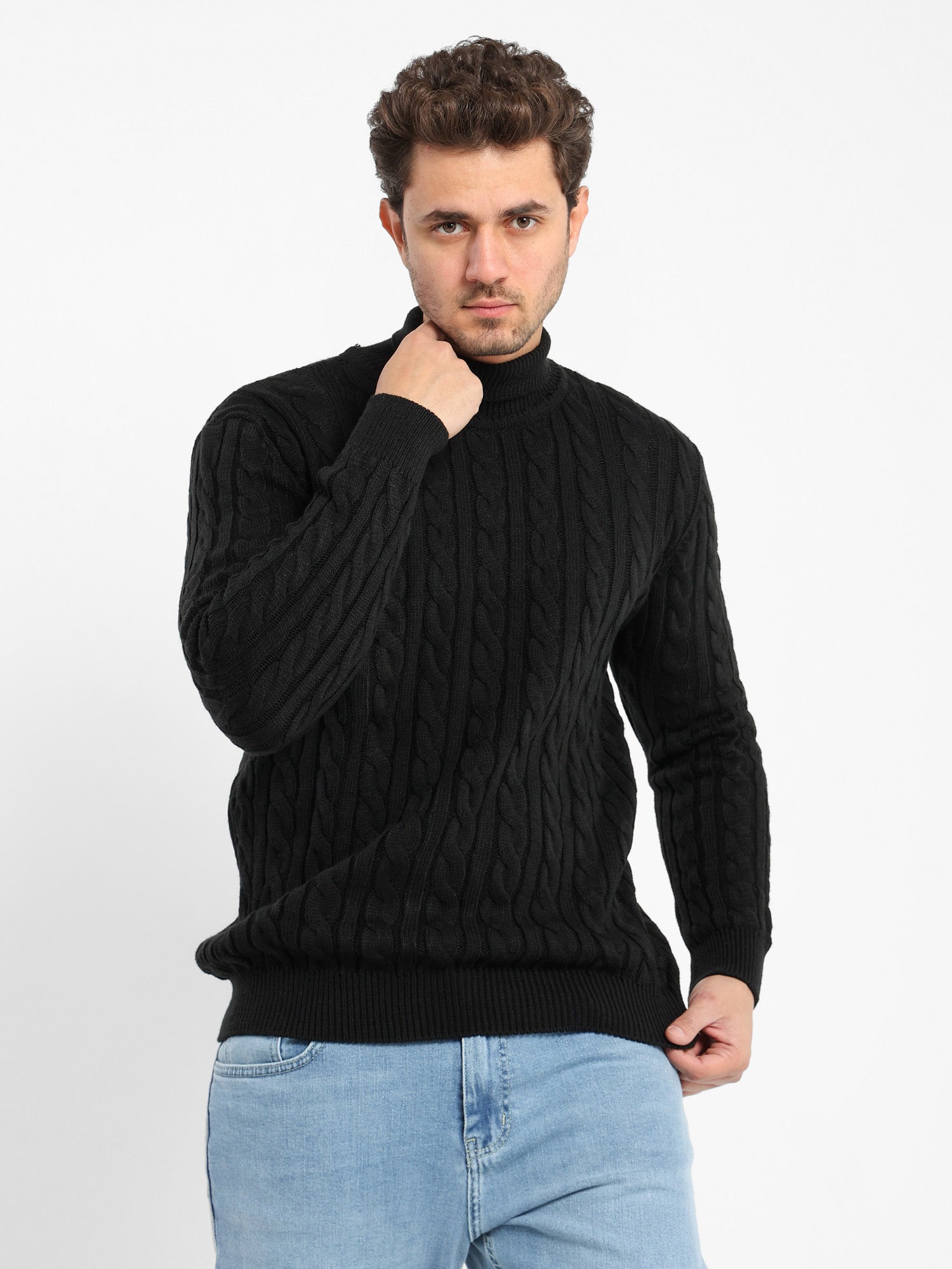 Textured Casual Pullover