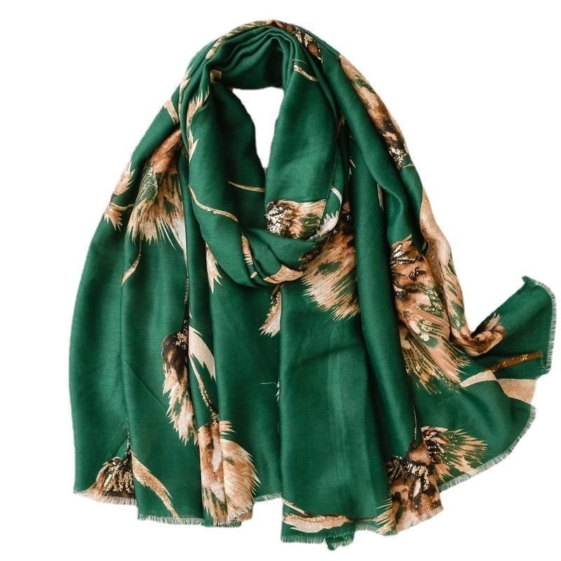 Women's Fashion Dandelion Polyester Winter Scarves