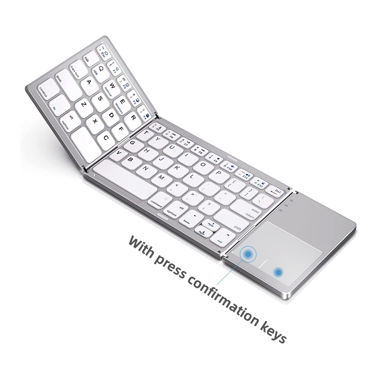 🔥Last Day Promotion 49% OFF🔥Foldable Bluetooth Keyboard with Touchpad