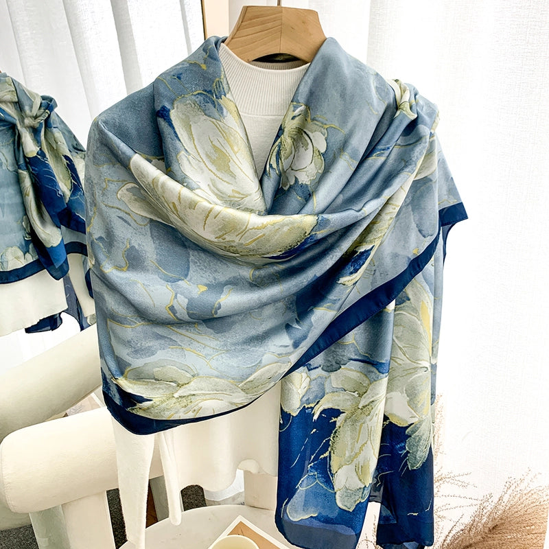 2025 Autumn And Winter New Scarf Popular Leopard Print Scarf Long Women's Shawl Daily Street Snap Scarf Hijab