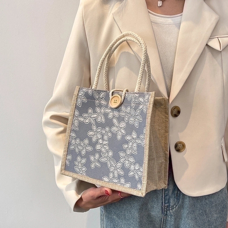 Women's Small All Seasons Canvas Vintage Style Square Bag