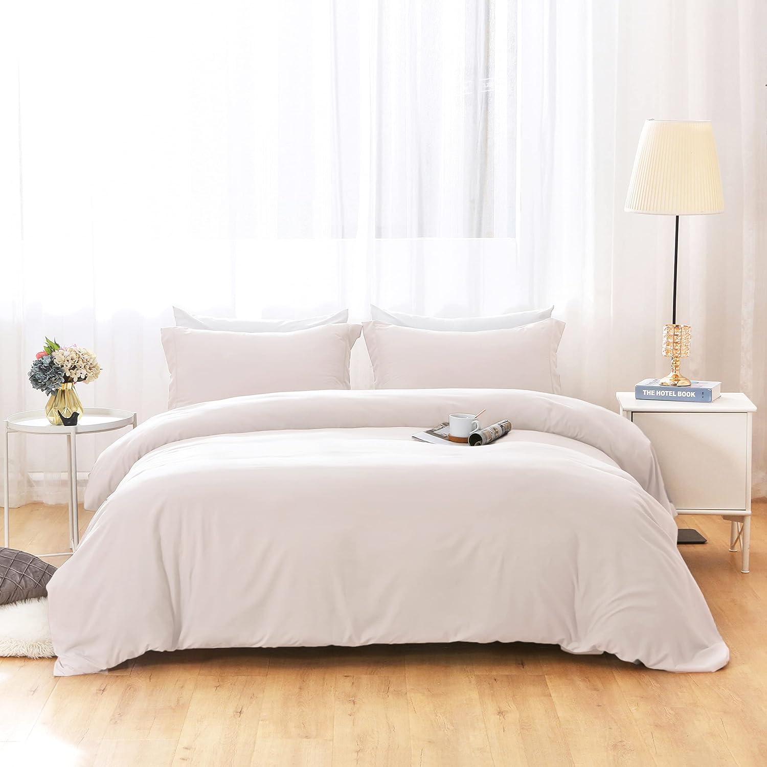 Imperial Cream-Bed Sheet Set (Luxury)