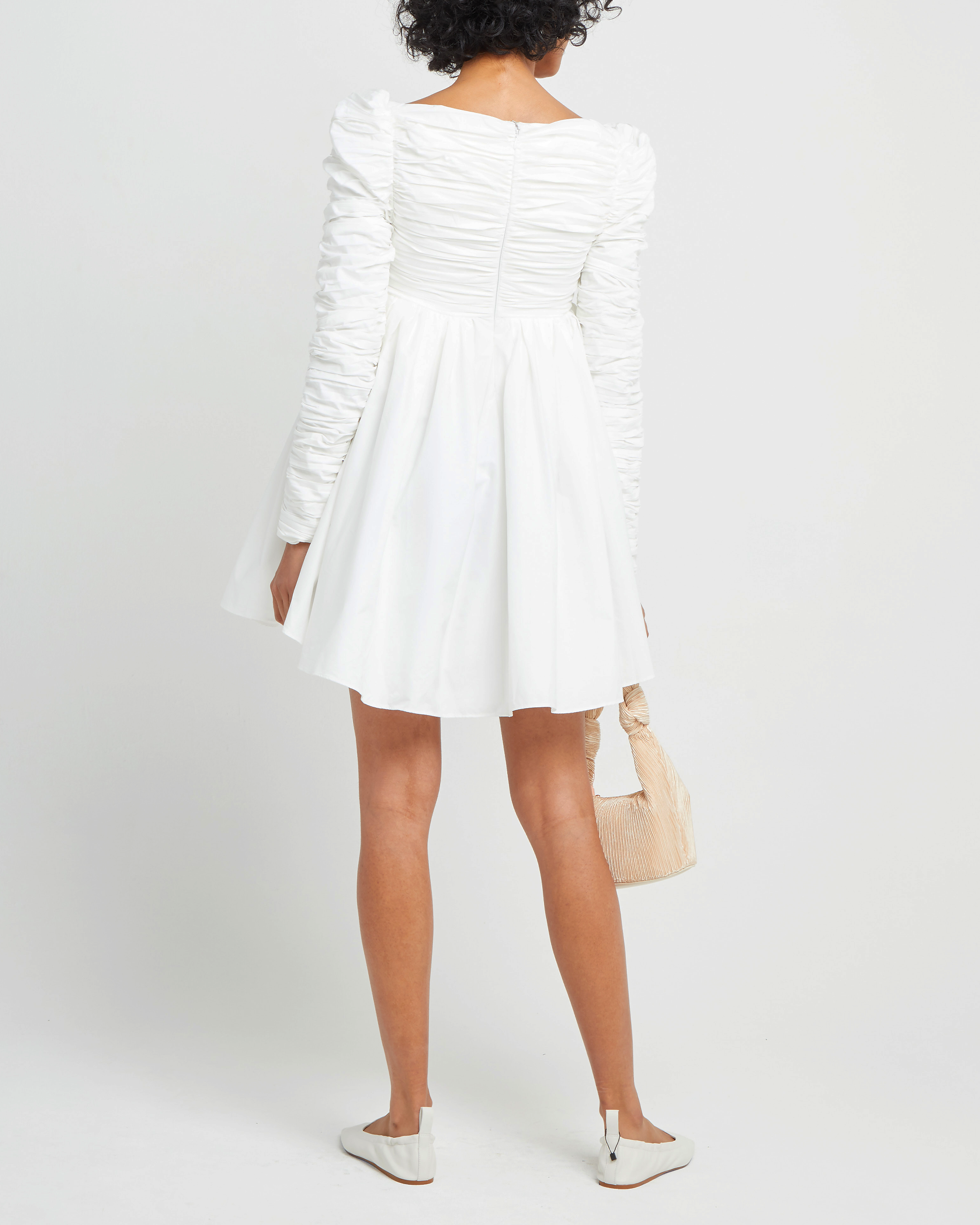 Structured Long-Sleeve Frock