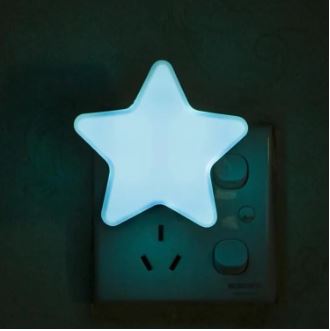 Star Shape Night Lamp Light With Sensor LED