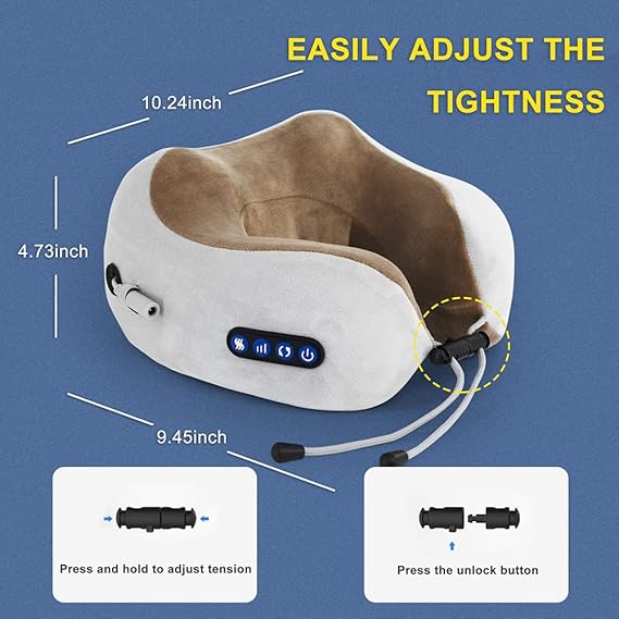 U Shaped Massage Pillow.  Neck Massager Travel Pillow