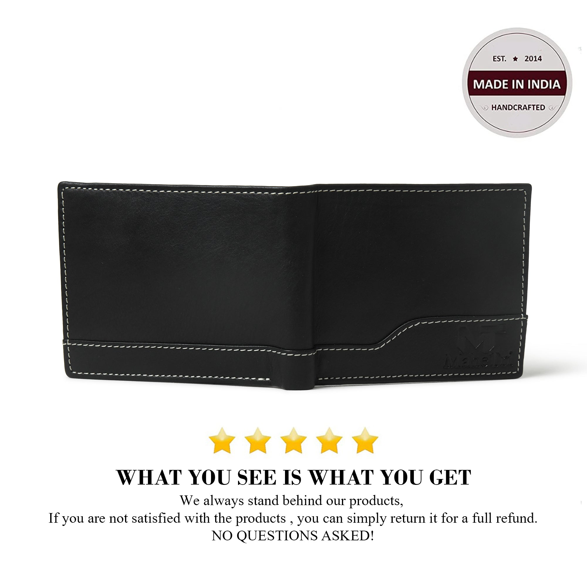 Bi-fold Wallet - Black