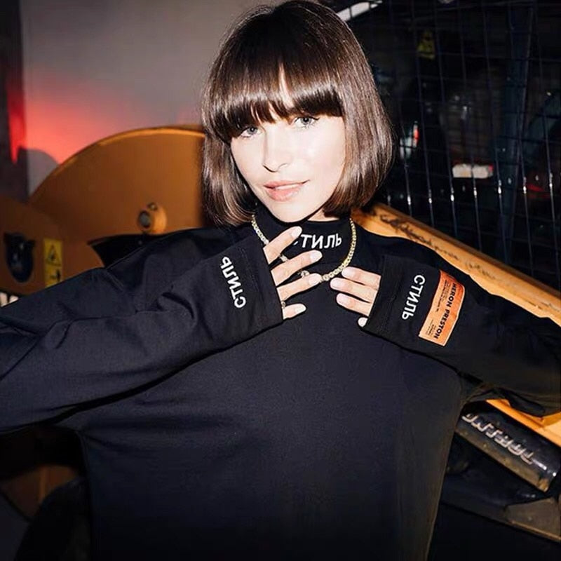 Russian Youth Mock Turtleneck Shirt