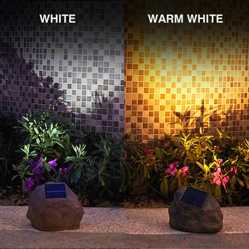 Solar Outdoor Lawn Decorative Stone Lights