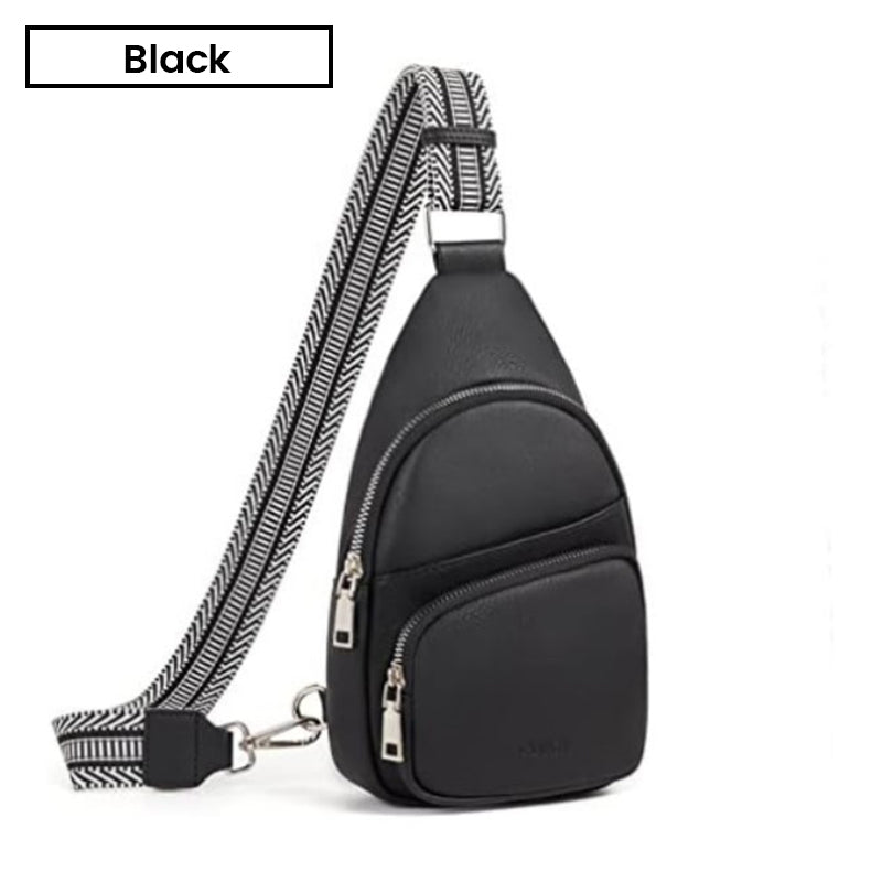 Small Faux Leather Women's Sling Bag