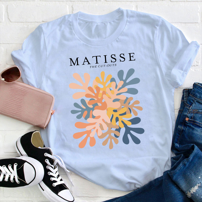 Matisse The Cut Outs Teacher T-Shirt