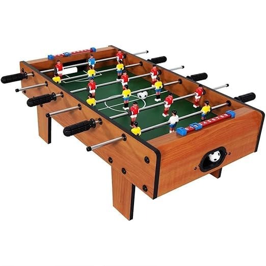 Big Size Football Soccer Game With 6 Rods For Kids&Adults Indoor/Outdoor Play Game.Action