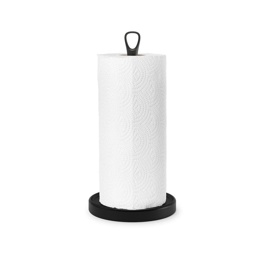 Ribbon Paper Towel Holder - Black