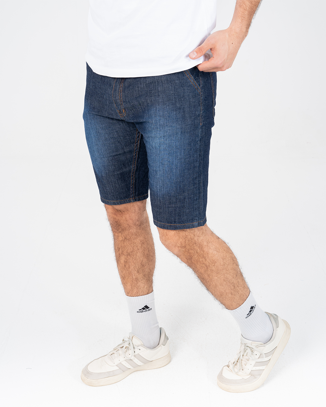Mens Jeans Shorts with Pocket