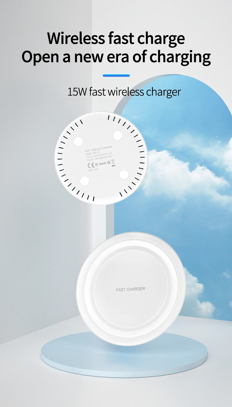 5V 2A 7.5W Universal Charger Fast Quick Charging Custom Wireless Charger