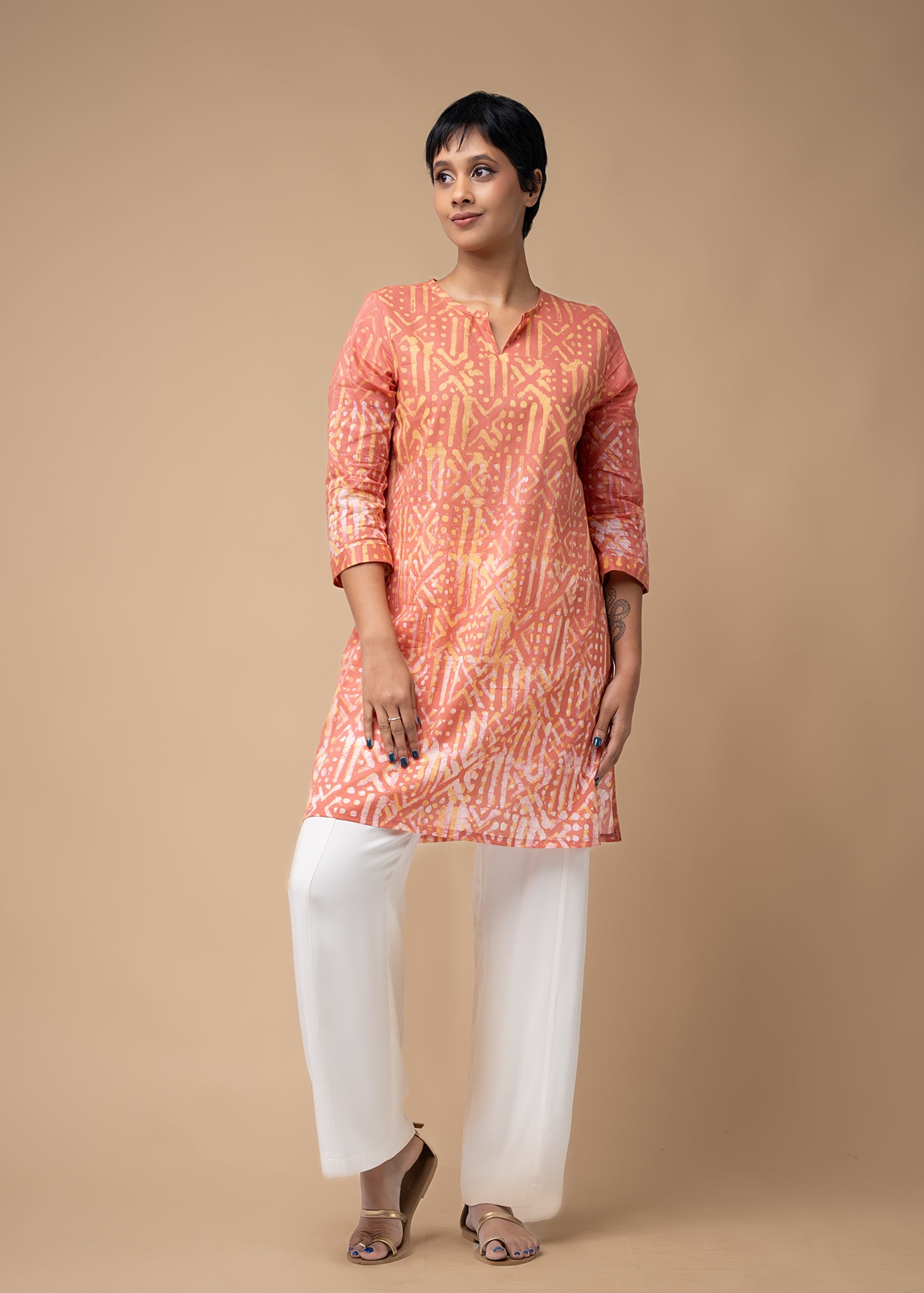 Batik Kurtha Top