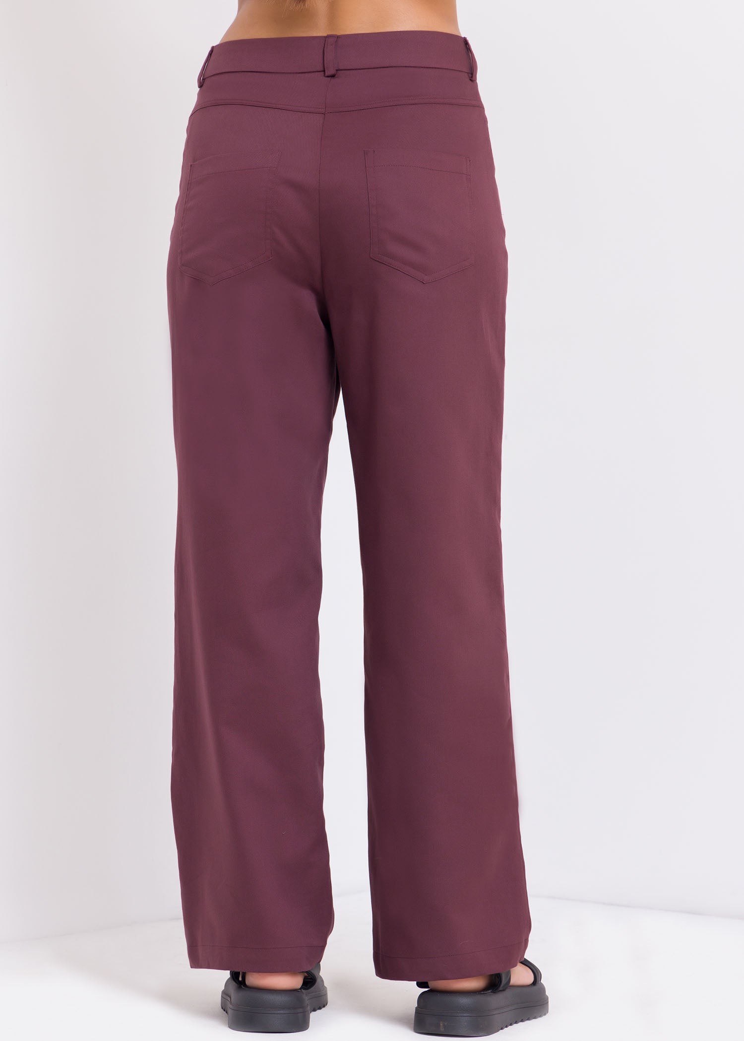 Straight Leg High Waist Pant