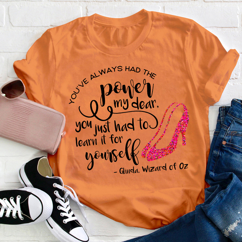 You've Always Had The Power My Dear Teacher T-Shirt