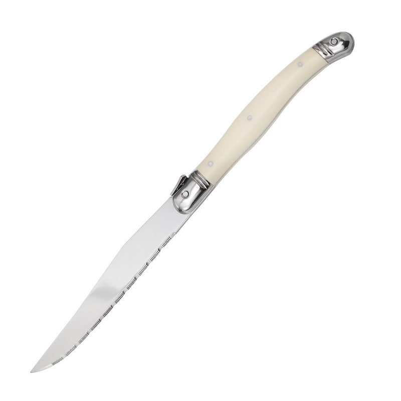 Spot Stainless Steel Tableware ABS Plastic Handle Western-style Knife And Fork Spoon Steak Knife Household Knife And Fork Soup Spoon