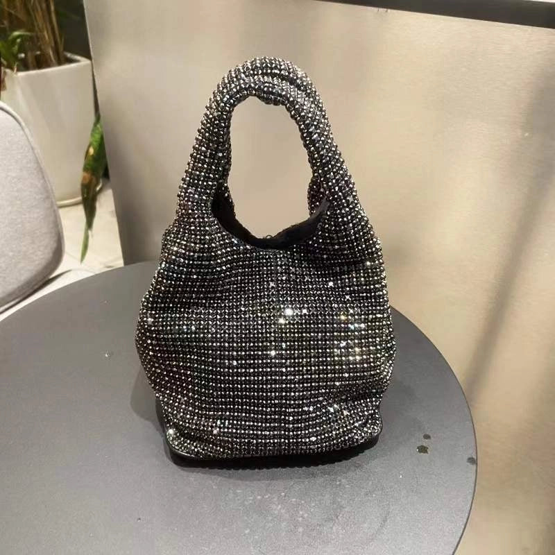 Women's Small Autumn Rhinestone Vintage Style Handbag