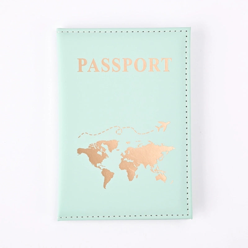 Popular Plain Skin PU Passport Protective Cover Passport Holder Machine Ticket Holder Passport In Stock Factory Direct Sales