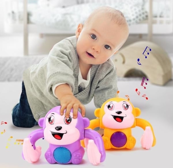 HOT SALE NOW-49% OFF Early infant electric flip and head monkey toys