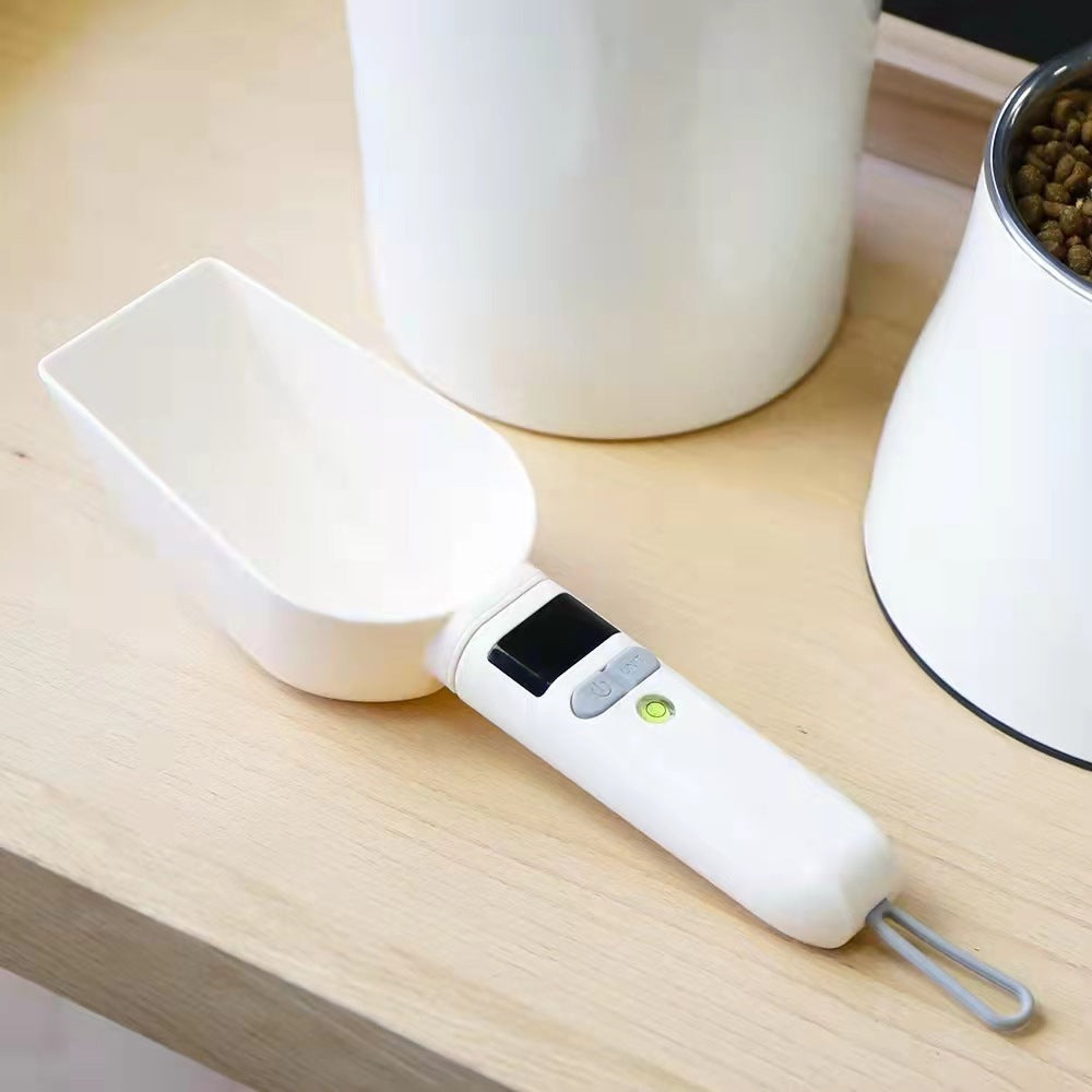Cat Food Spoon Transparent With Scale Measurement