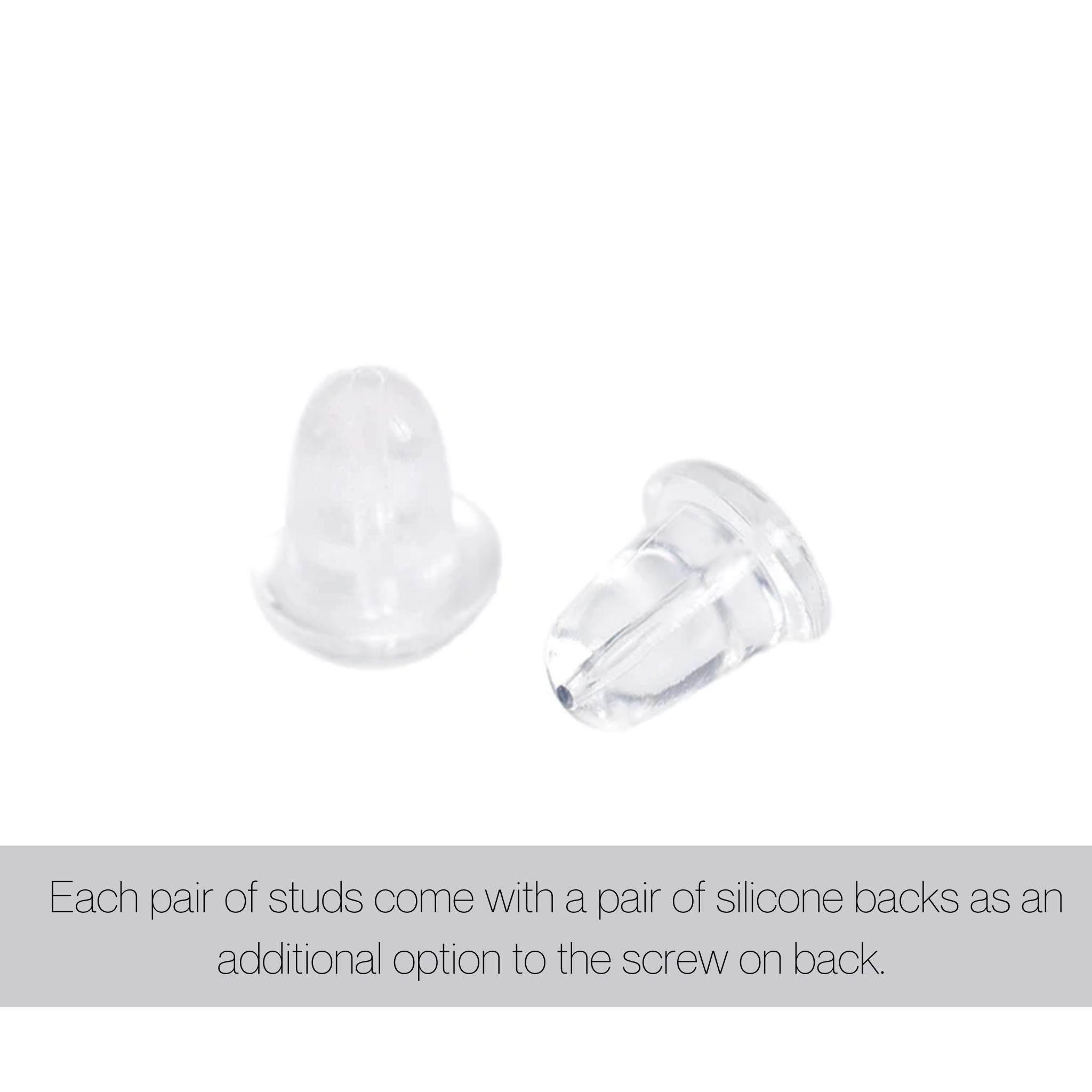 Tiny sunshine studs - Silver