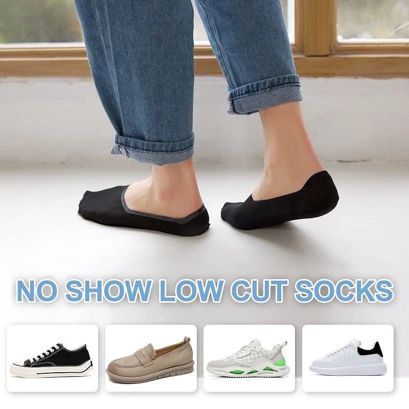 ✨Last day sale 49% off✨Non-slip Invisible Ice Silk Socks(The discount will take effect at payment)