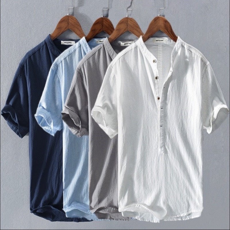 Agskyscrape Provence Linen Cotton Shirt