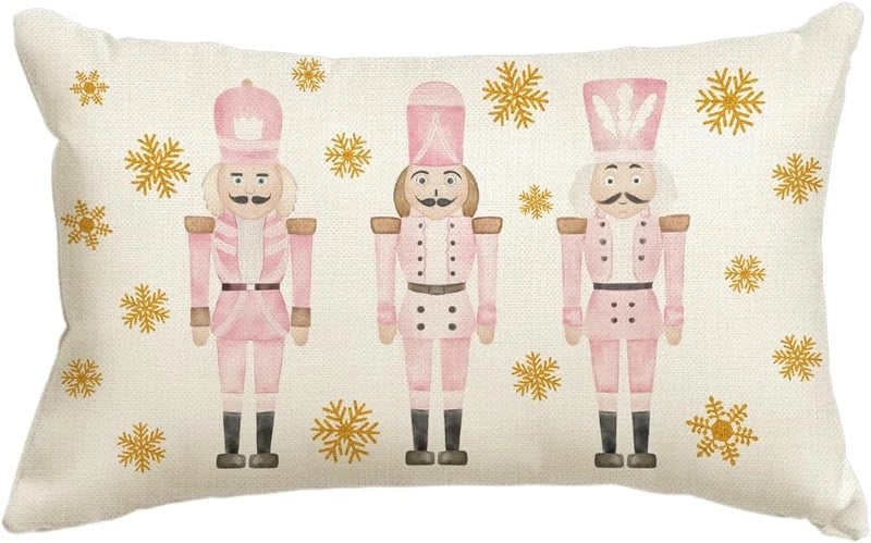 Christmas Vacation Letter Linen Pillow Cases Couch & Sofa Decor