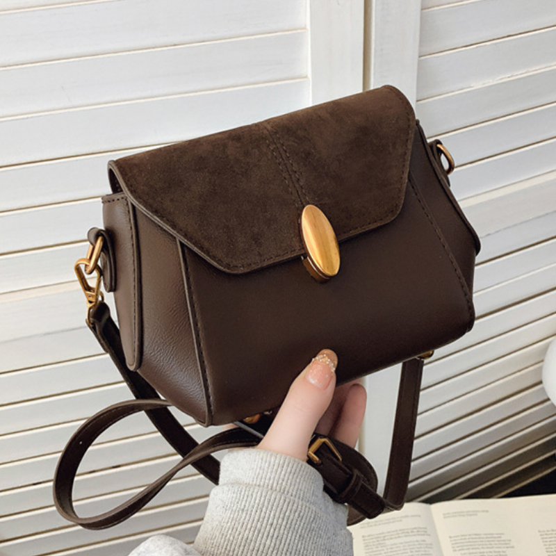 Textured Retro  Women's Crossbody Bag