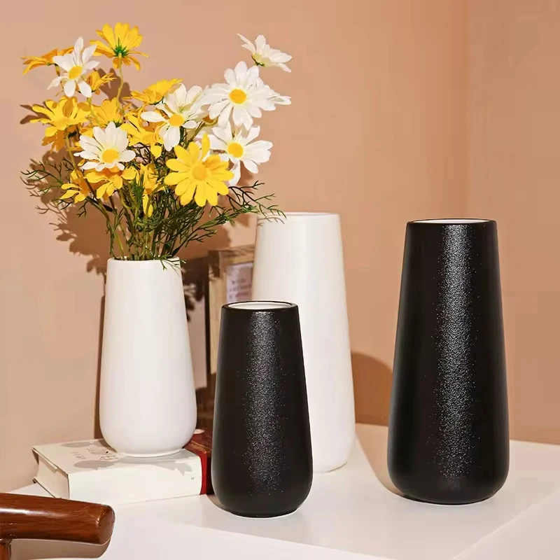 Nordic Minimalism Style Table Centerpiece Ceramic Vase Home Decor Decorative Living Room Vase for Flower