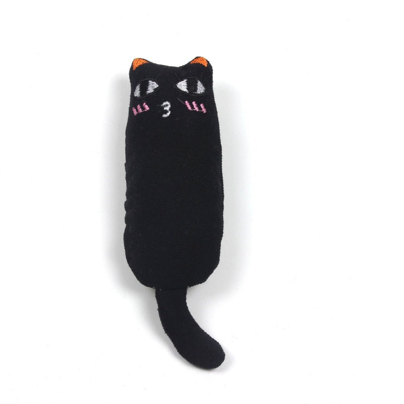 Teeth Grinding Cat Pillow