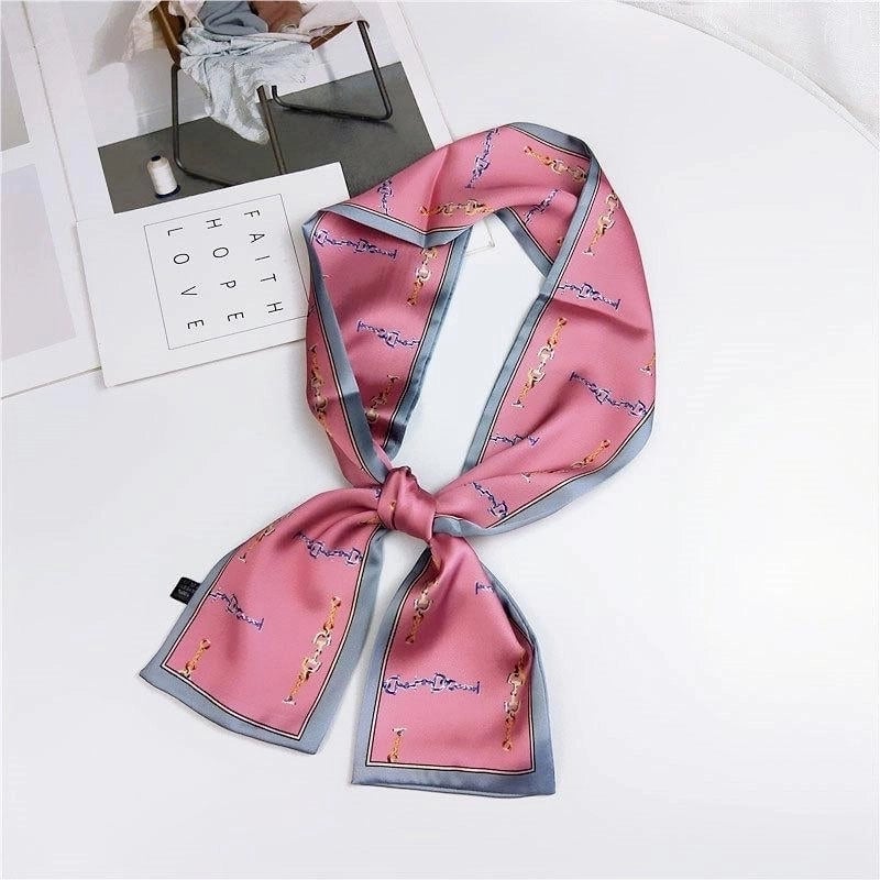 Fashion Double-sided Flat-length Long Scarf Scarf