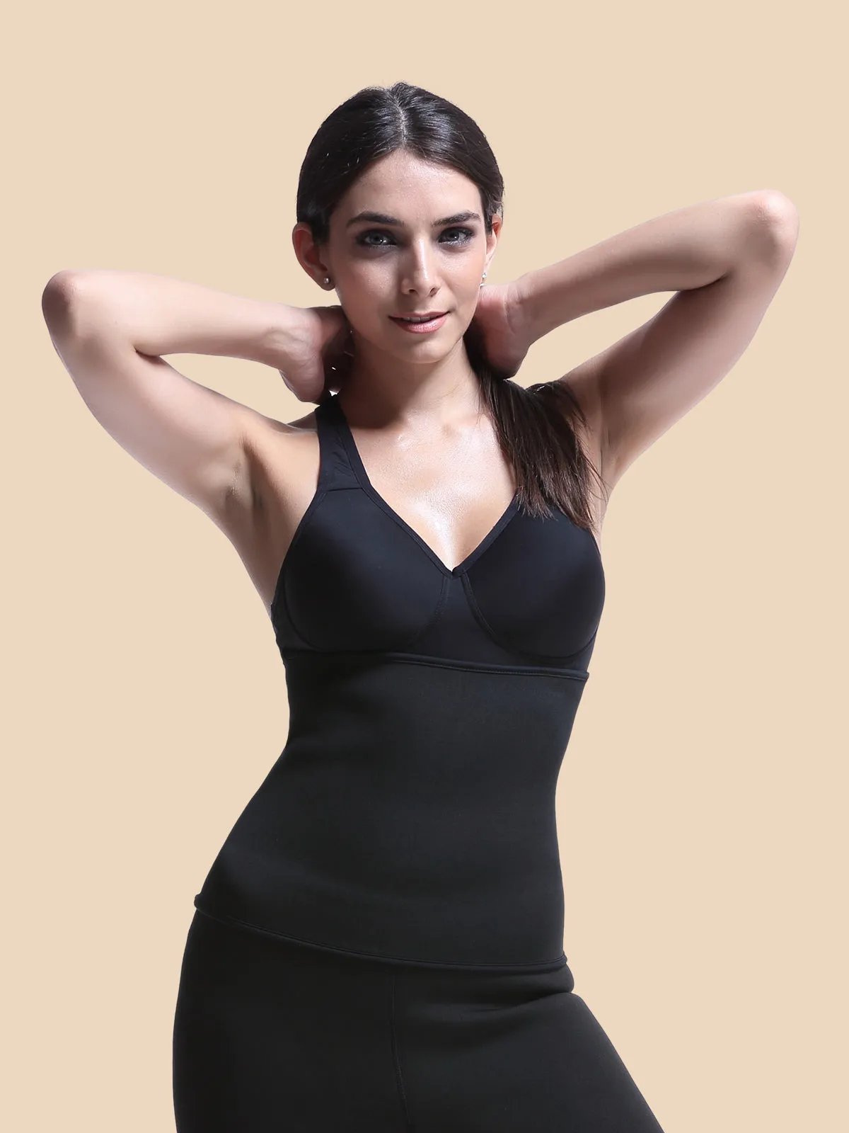 Neoprene Waistband With Accelerated Perspiration And Belly Closure