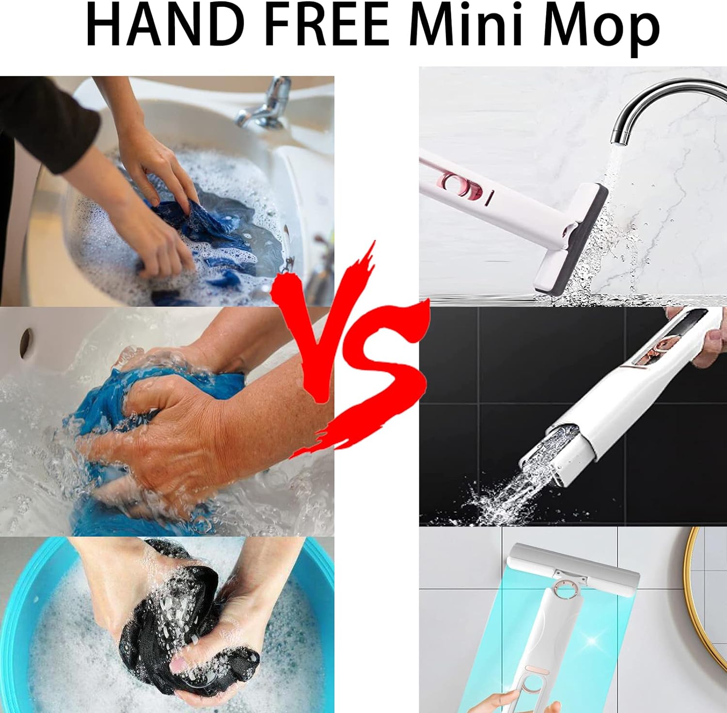 🔥Last day 49% OFF-Household Desktop Glass Cleaning Mini Mop