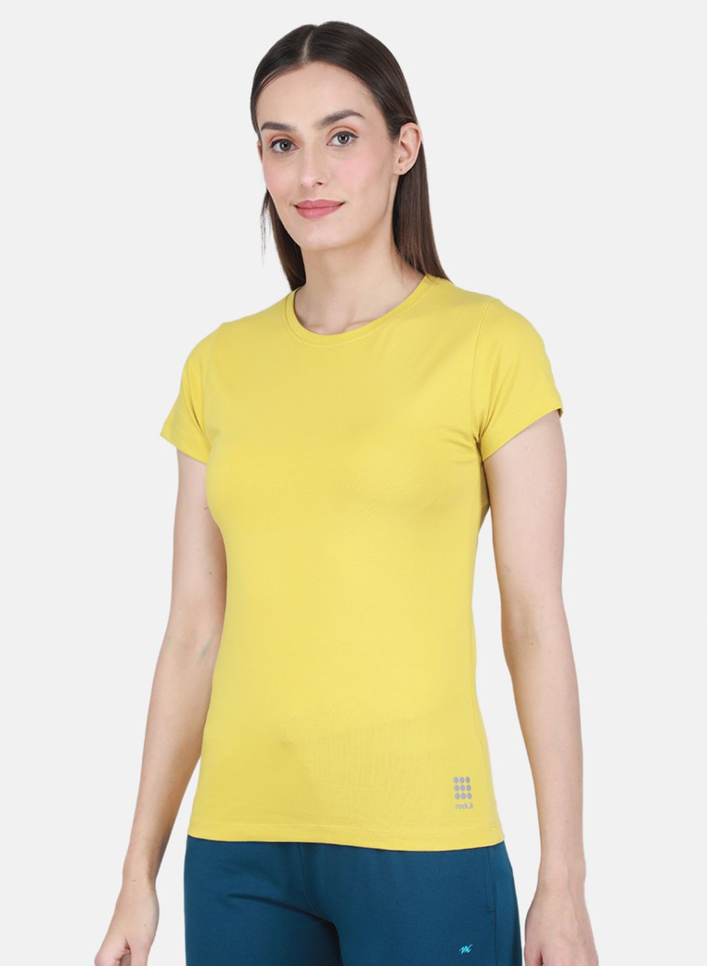 Rock-it Women Yellow Solid Top