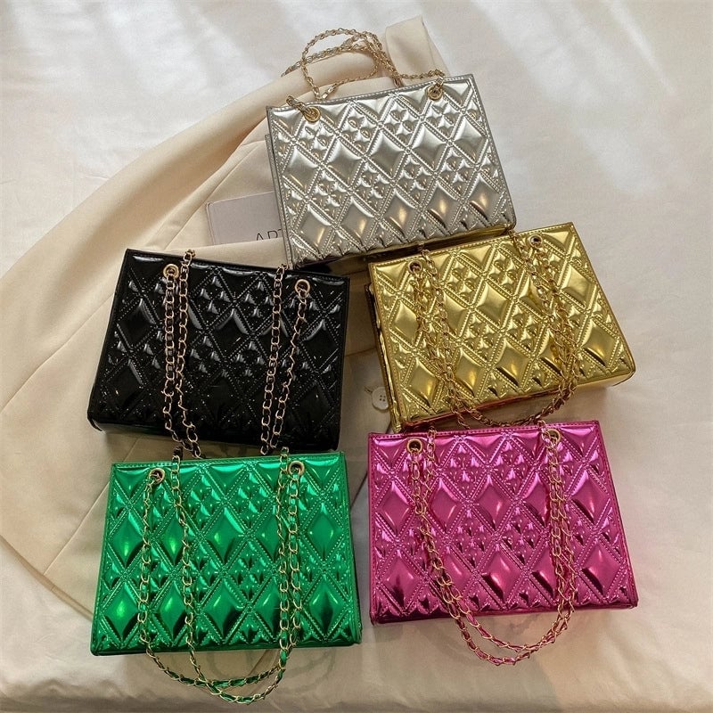 Women's Small All Seasons Pu Leather Streetwear Square Bag