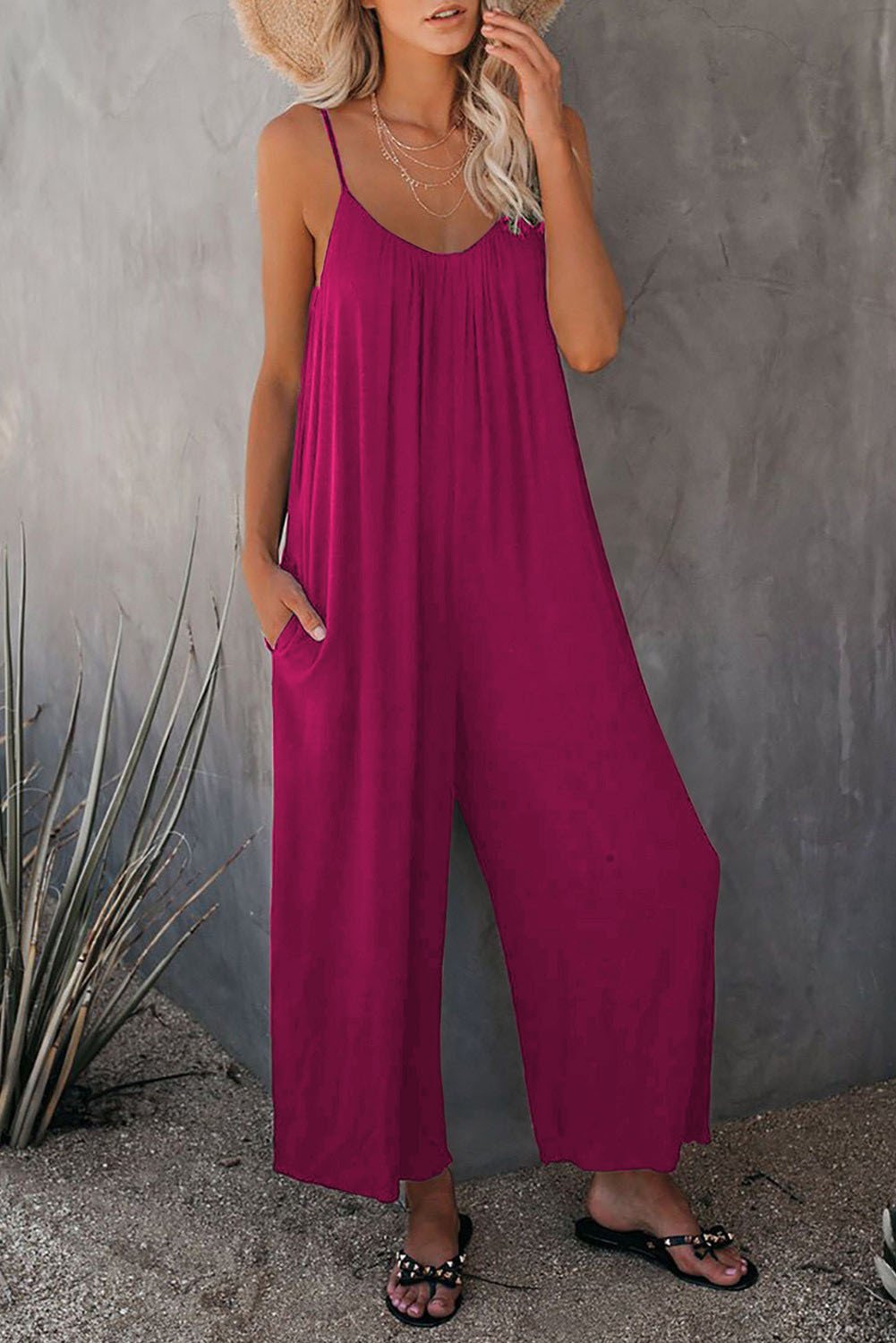 🔥Hot Sale 49% off 🔥Ultimate Flowy Jumpsuit with Pockets