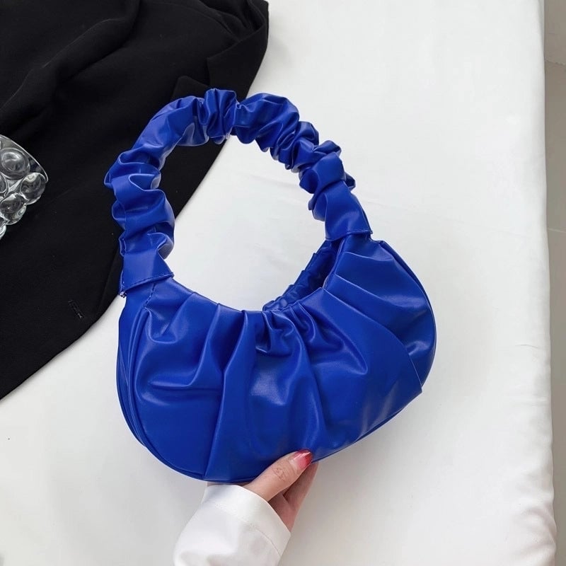 Women's Small All Seasons Pu Leather Fashion Cloud Shape Bag