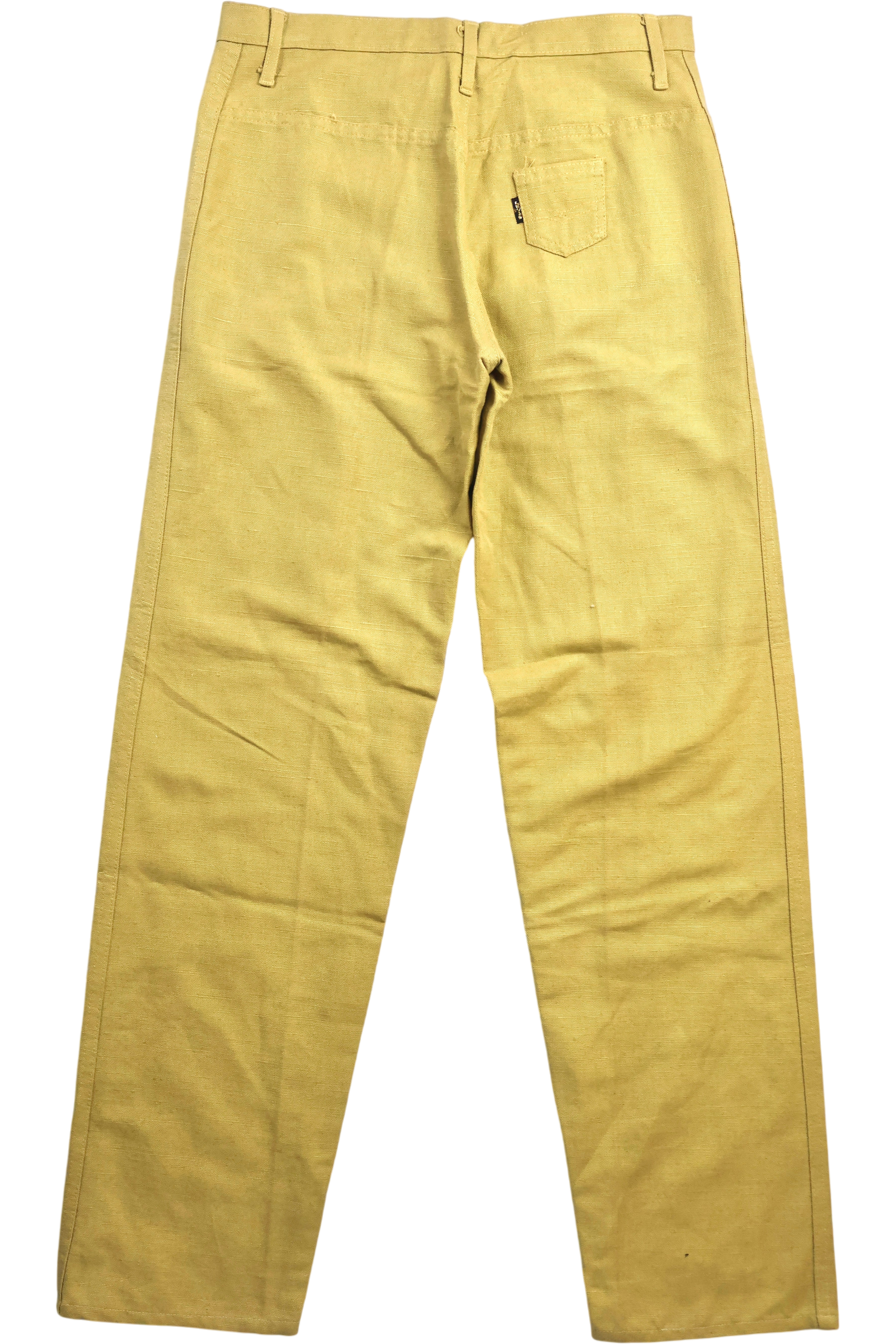 1960s Miss Levi Yellow Denim Jeans