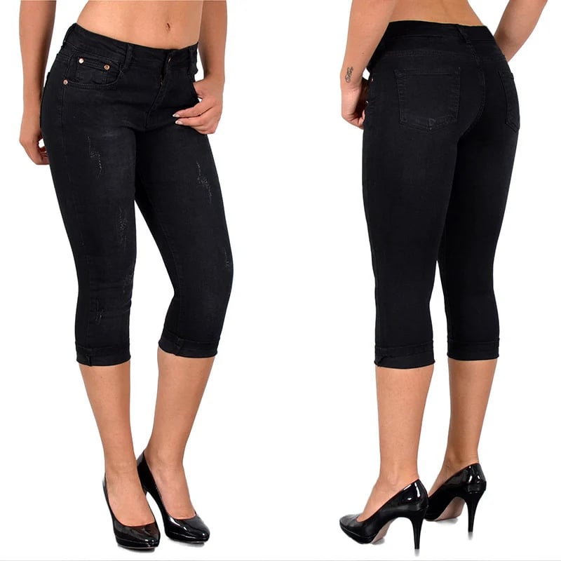 Perfect Fit Stretch Plus Size Denim Leggings