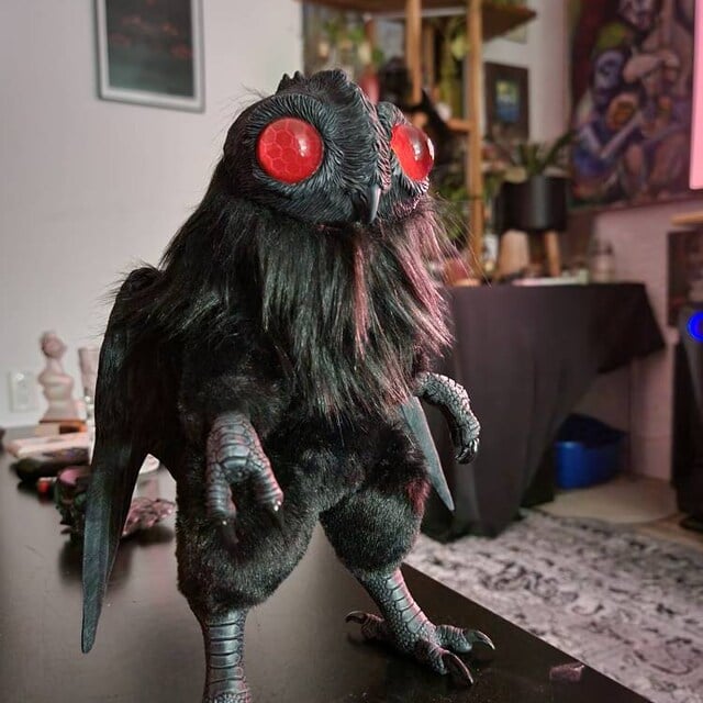 🎁✨Mothman Baby Poseable Art Doll