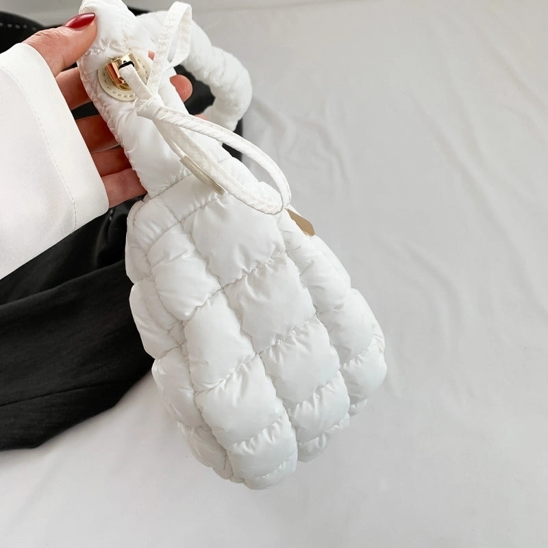 Women's Medium All Seasons Nylon Streetwear Cloud Shape Bag