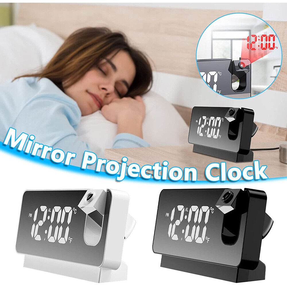 💥Big Sale-Digital Projection Alarm Clock with Time Projection