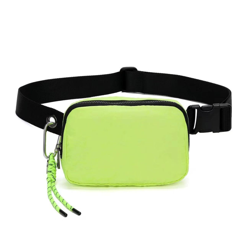 Women's Elegant Streetwear Solid Color Nylon Waist Bags