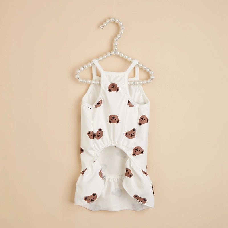 Cute Polyester Bear Pet Clothing