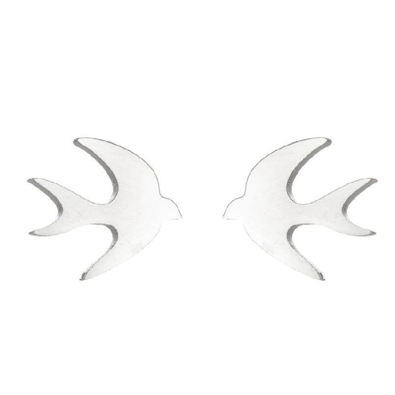 1 Pair Minimalist Animal Plating 304 Stainless Steel 18K Gold Plated Ear Studs