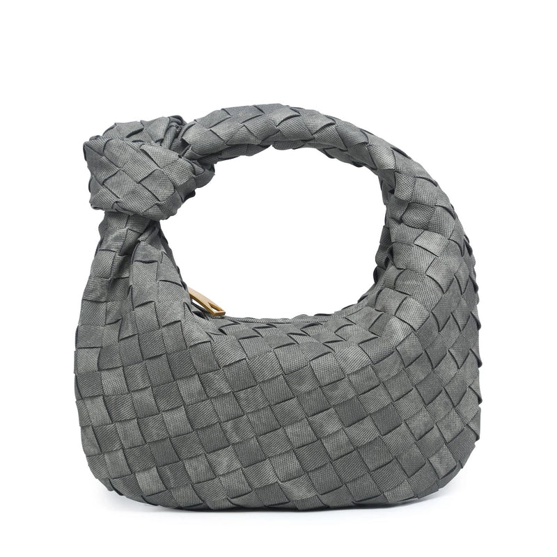Women's Small Pu Leather Solid Color Streetwear Dumpling Shape Zipper Handbag